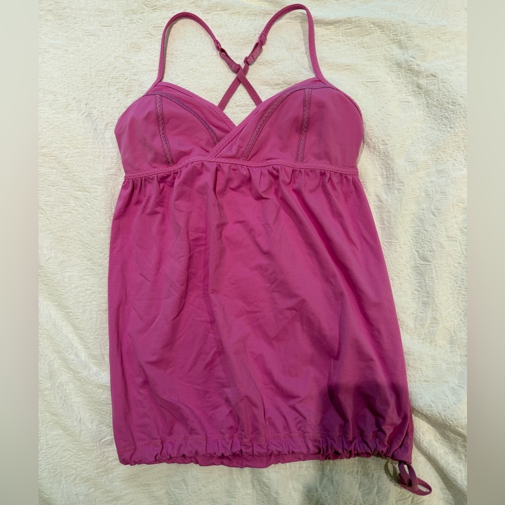 Lululemon vintage pink tank top
